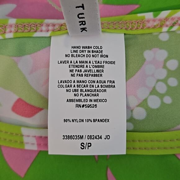 Trina Turk La Palma Swim Tunic Cover-Up Tropical Print | Women's Small - Picture 11 of 14